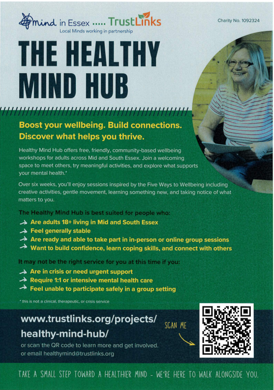 The Healthy Mind Hub poster