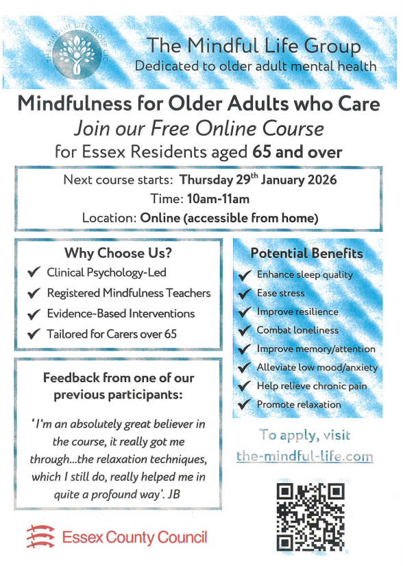 Mindful Life Group poster